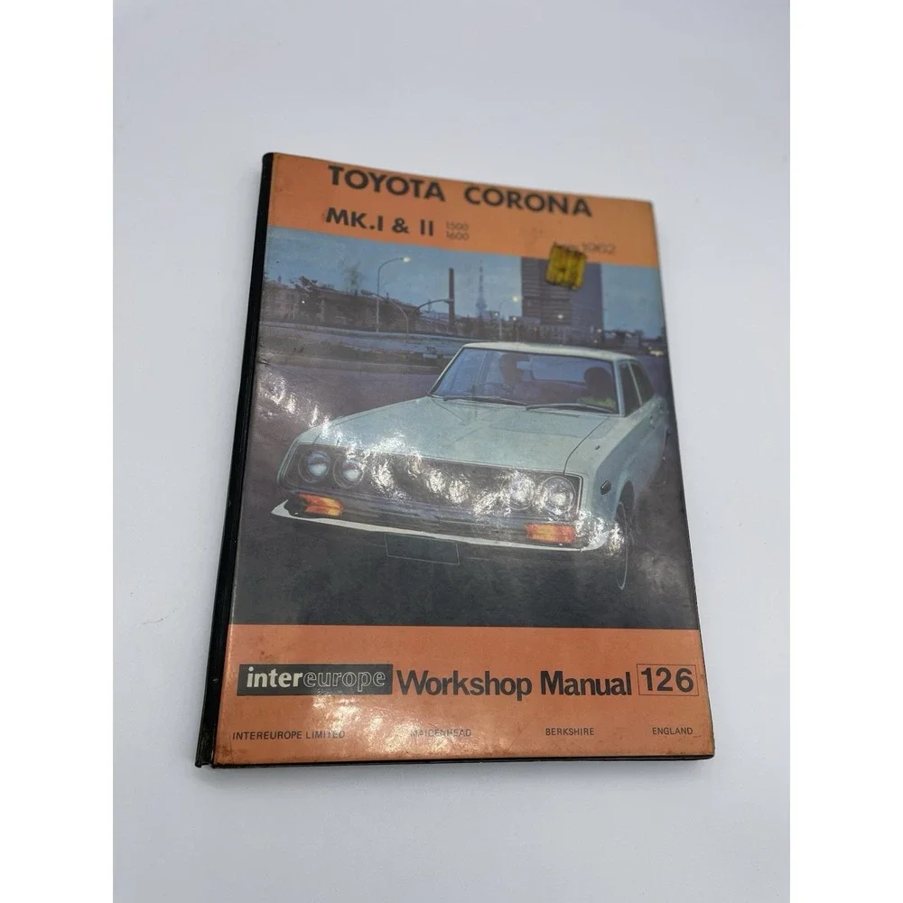 Vintage Toyota Corona Mk I & II 1500 1600‎ from 1962 intereurope Workshop Manual